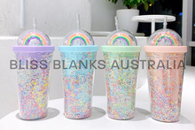 Load image into Gallery viewer, Rainbow Tumbler - Blue

