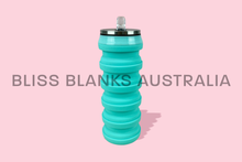 Load image into Gallery viewer, Silicone Collapsable Bottle - Teal
