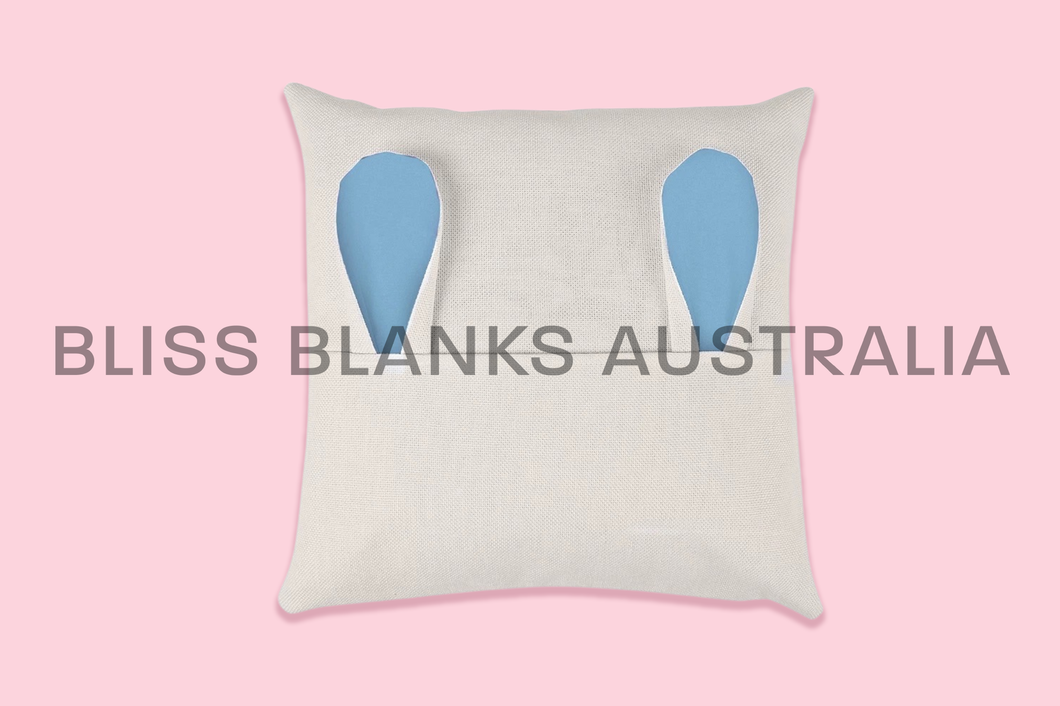 Sublimation Easter Cushion Cover - Blue