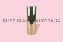 Load image into Gallery viewer, 20oz Sublimation Mirror Tumbler - Gold
