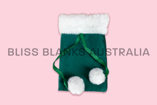 Load image into Gallery viewer, Velvet Gift Bag Santa Sack - Green
