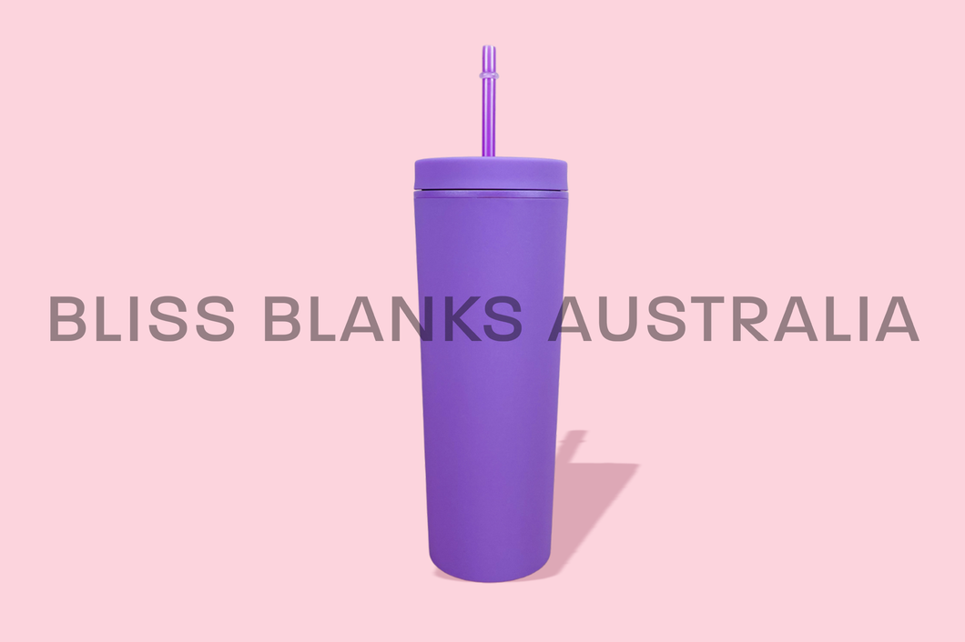 19oz Acrylic Tumbler - Purple