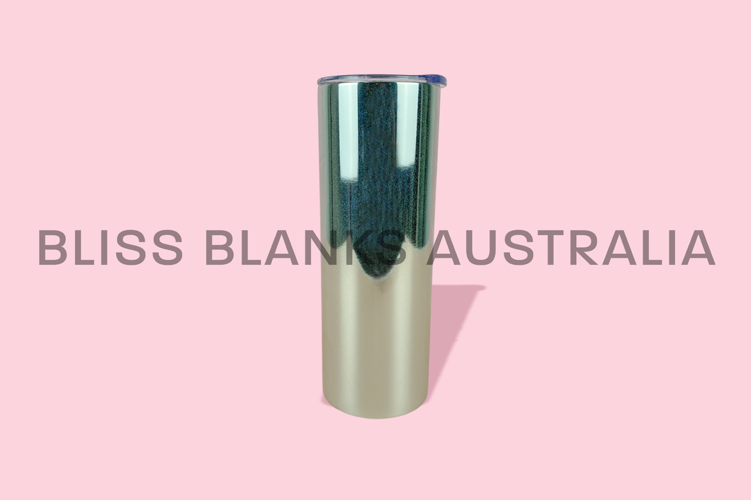 20oz Sublimation Mirror Tumbler - Silver