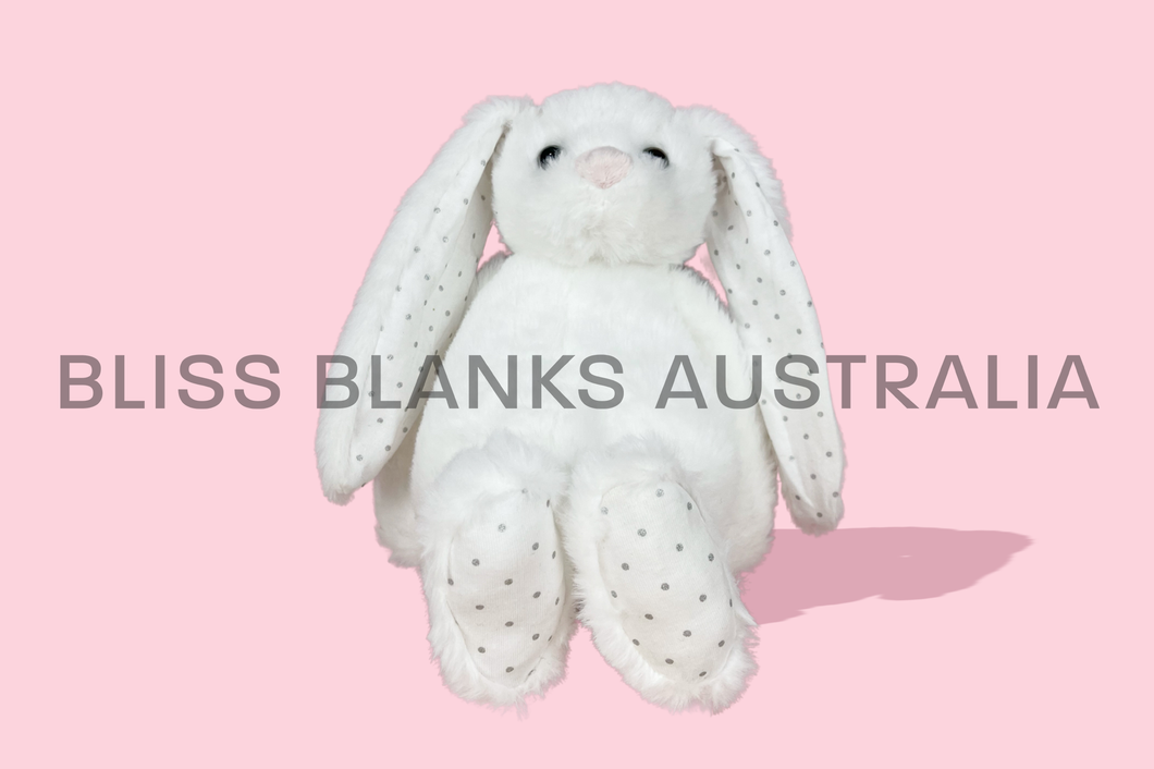 Bunny Rabbit Plush Teddy - White
